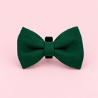 PupClub Dog Bow Tie – Forest Green