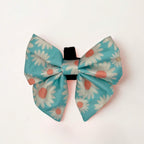 Dog Sailor Bow – Pastel Daisy