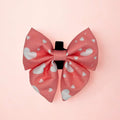 Dog Sailor Bow – Peachy Hearts