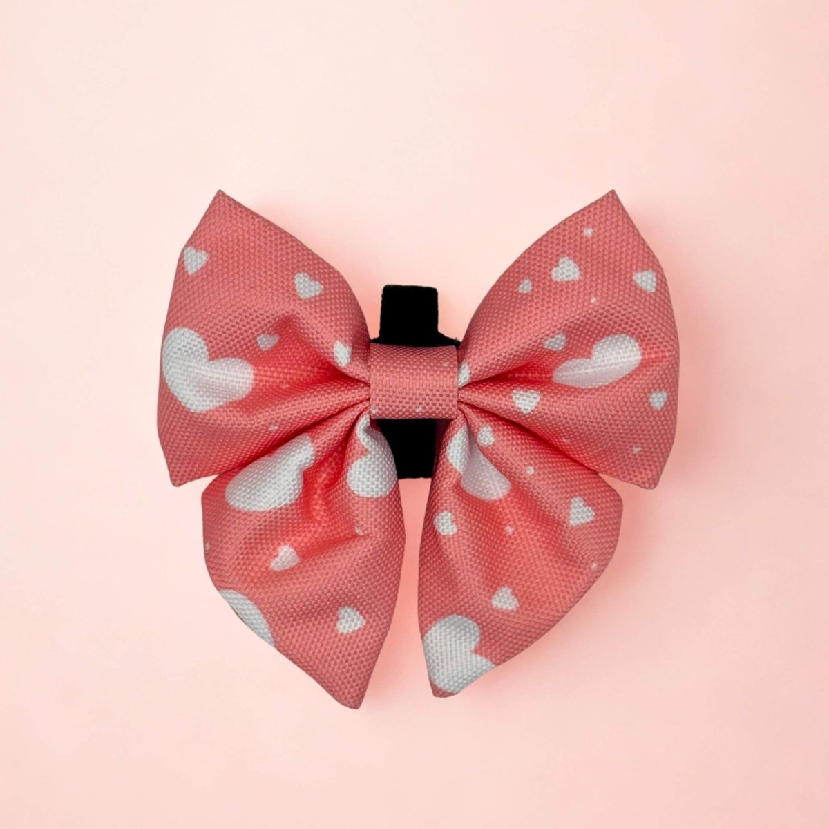 Dog Sailor Bow – Peachy Hearts