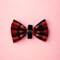 Dog Bow Tie – Red Tartan