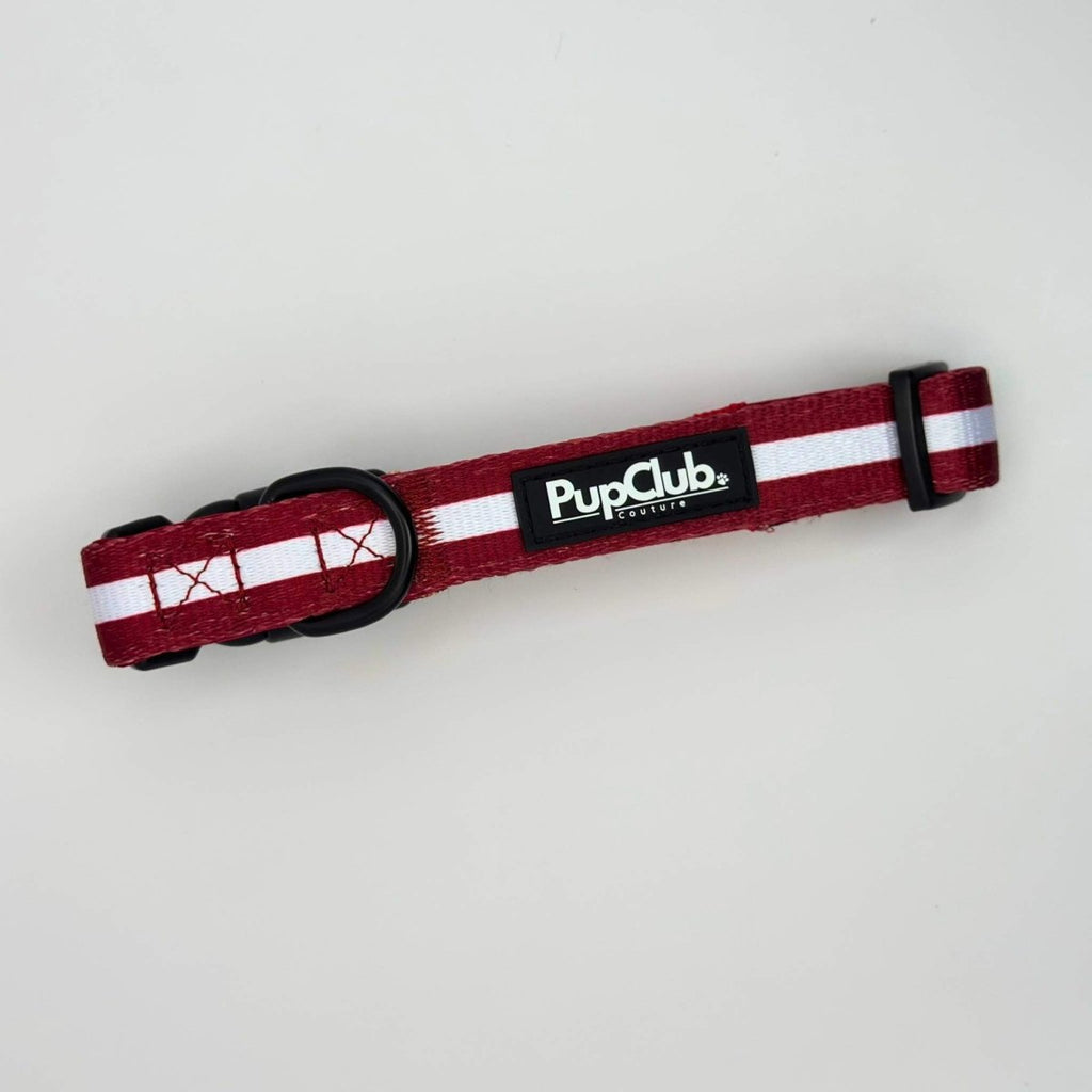 Dog Collar – Berry Red