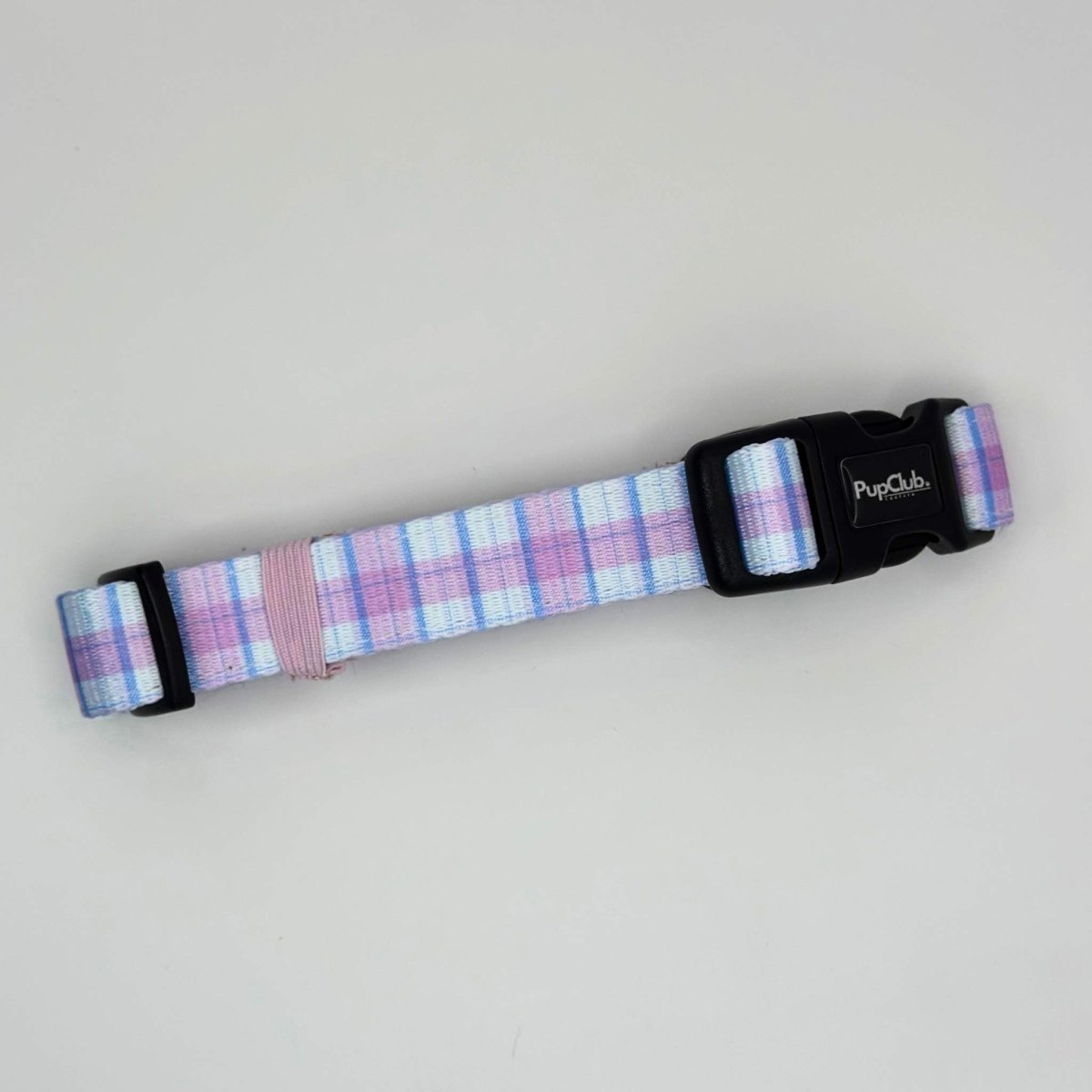 Dog Collar – Pink Tartan