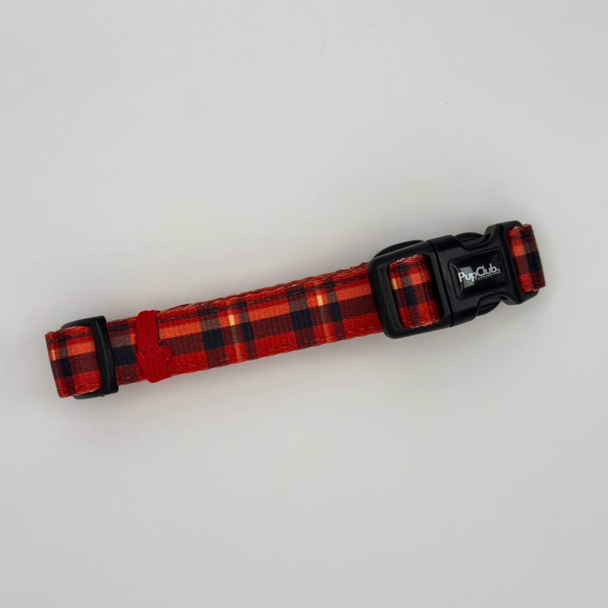 Dog Collar – Red Tartan