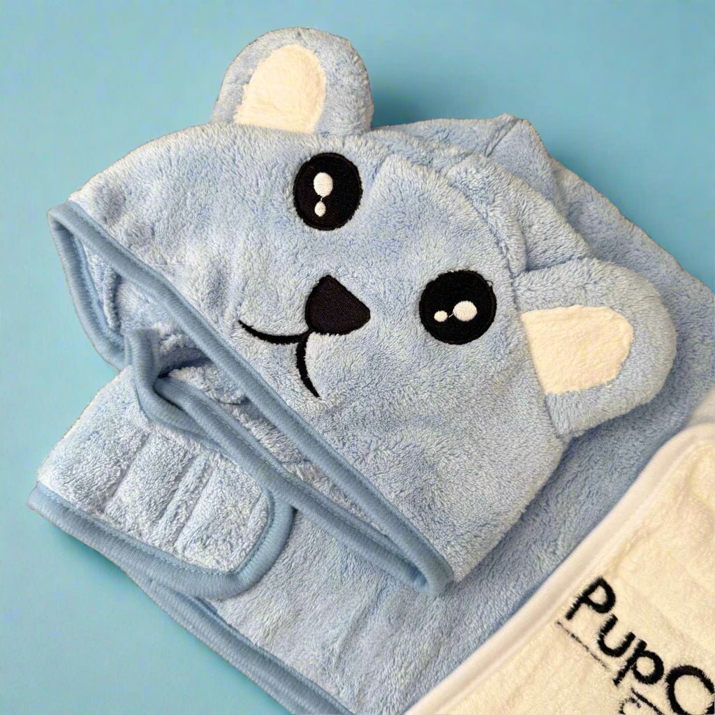 Dog Drying Robe – Blue