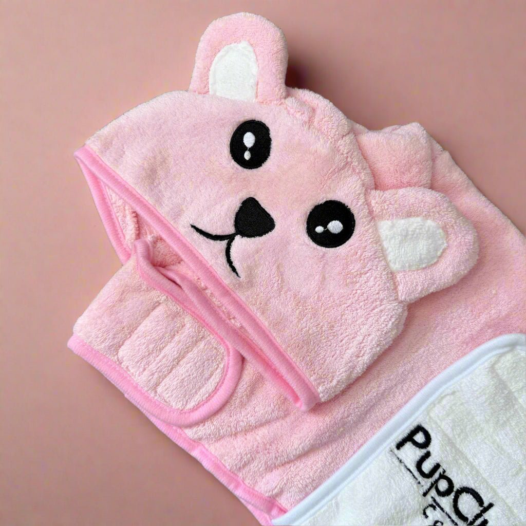 Dog Drying Robe – Pink