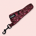PupClub Dog Lead – Burgundy Bloom