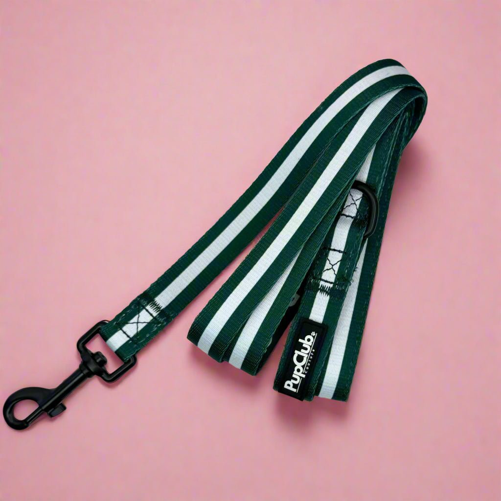 PupClub Dog Lead – Forest Green