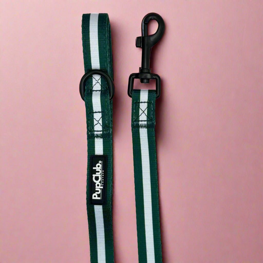 PupClub Dog Lead – Forest Green