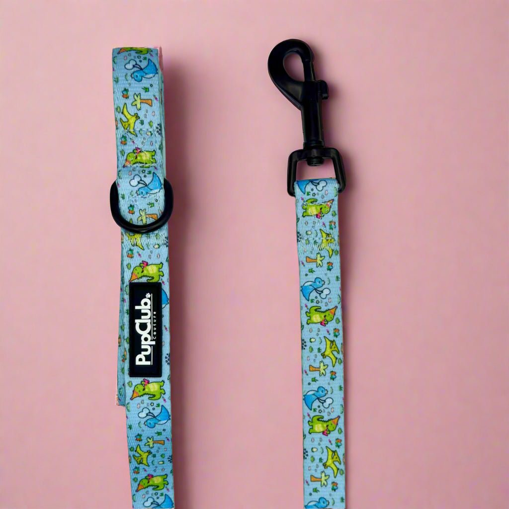 PupClub Dog Lead – Jurassic Party