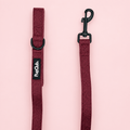 PupClub Dog Lead – Berry Tweed