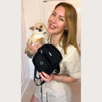 Mini Dog Walking Bag – Black