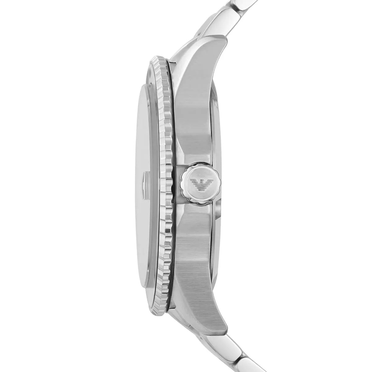 Emporio Armani AR11338 Men's Diver Style Silver & Green Watch