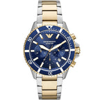 Emporio Armani AR11362 Diver Men's Two-Tone Gold Watch