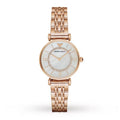 Emporio Armani AR1909 Gianni T-Bar Women's Rose Gold Watch