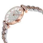 Emporio Armani AR1926 Gianni T-Bar Women's Two-Tone Watch