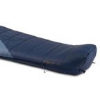 Kelty Cosmic Synthetic 20°F (-7°C) Sleeping Bag - Regular - Pageant Blue/Bering Sea/Dull Gold
