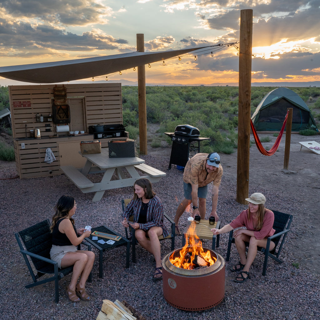 Rad-Arondack Camping Table – Wood Thrush