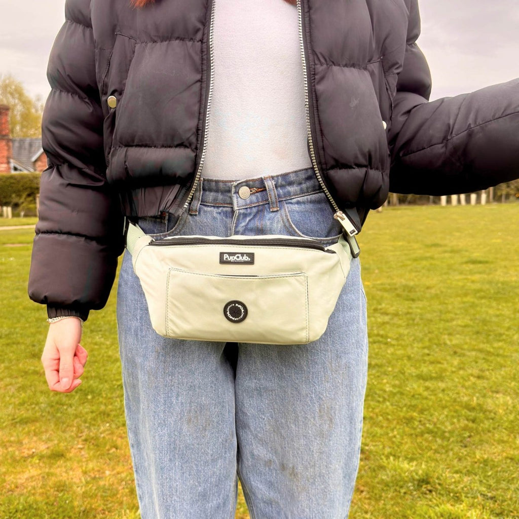 Dog Walking Bum Bag – Sage Green