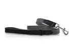 THE BALMORAL | LUXURY GREY HERRINGBONE & LEATHER DOG LEAD