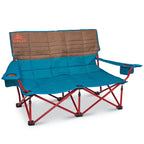 Kelty Low Loveseat Double Camping Chair — Deep Lake / Fallen Rock