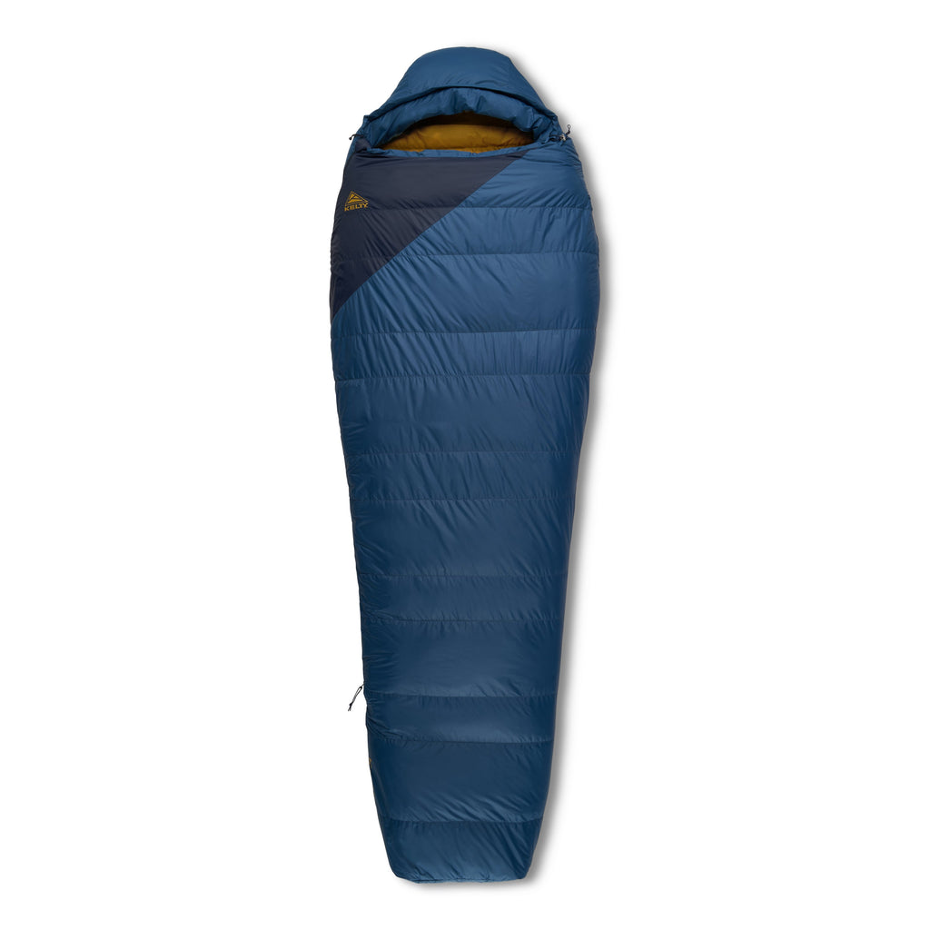 Kelty Cosmic Down 20°F (-7°C) 550-Fill Sleeping Bag - Regular - Dark Blue/Pageant Blue