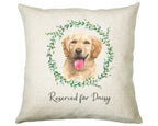 Personalised Golden Retriever Cushion