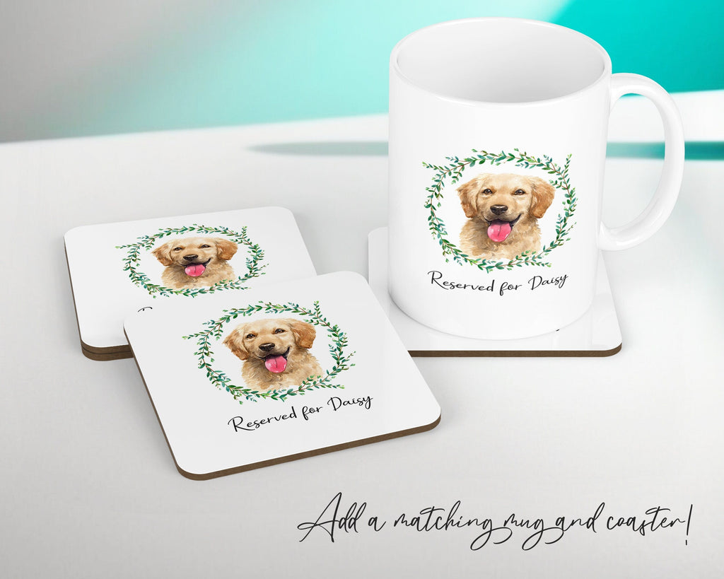 Personalised Golden Retriever Cushion