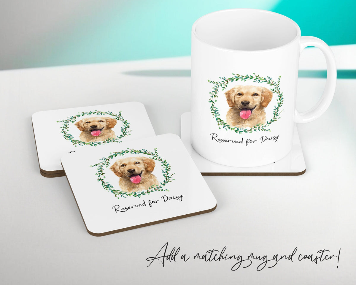 Personalised Golden Retriever Cushion