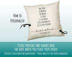 Personalised 2nd Anniversary Cushion