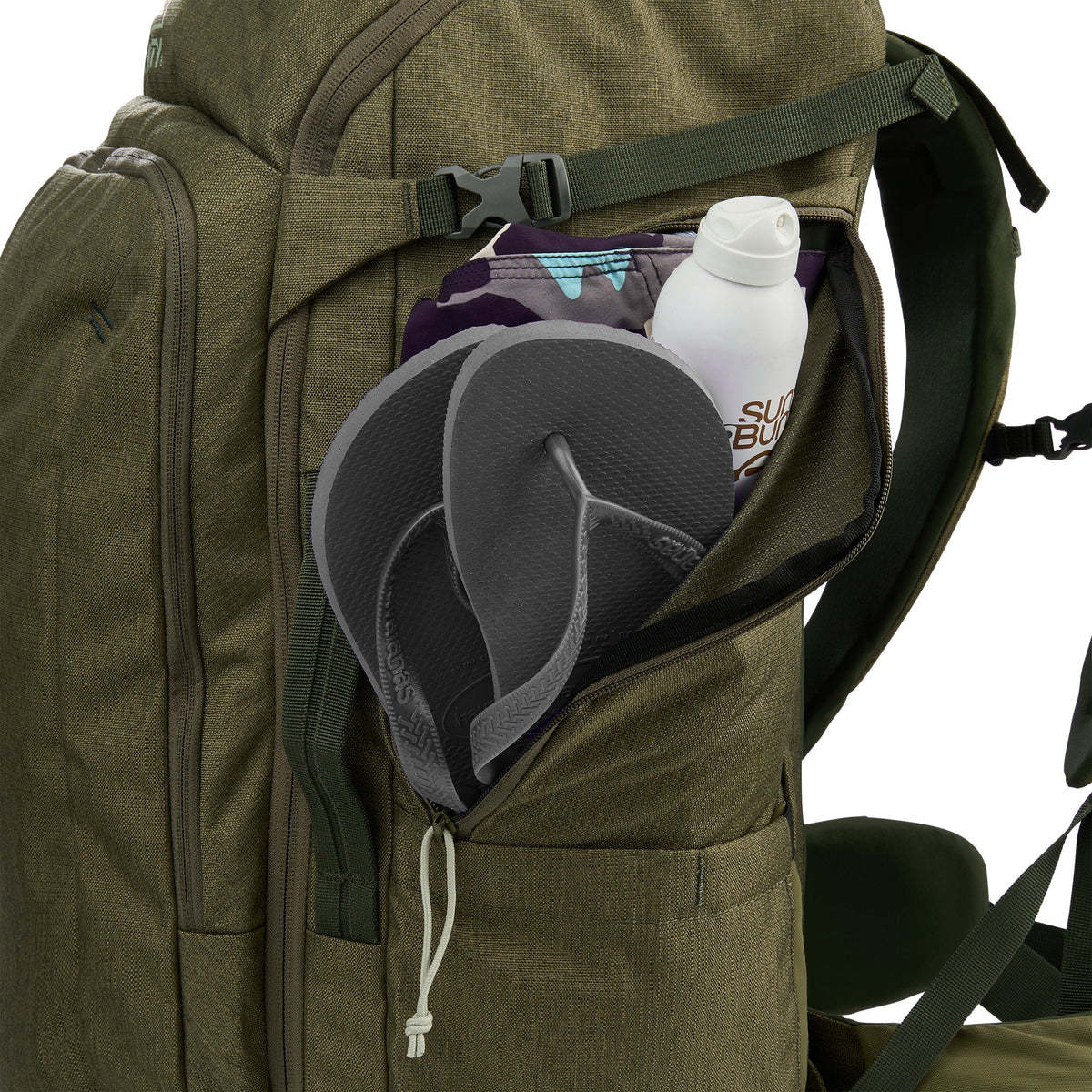 Kelty Redwing Traveller 50L Backpack - Burnt Olive