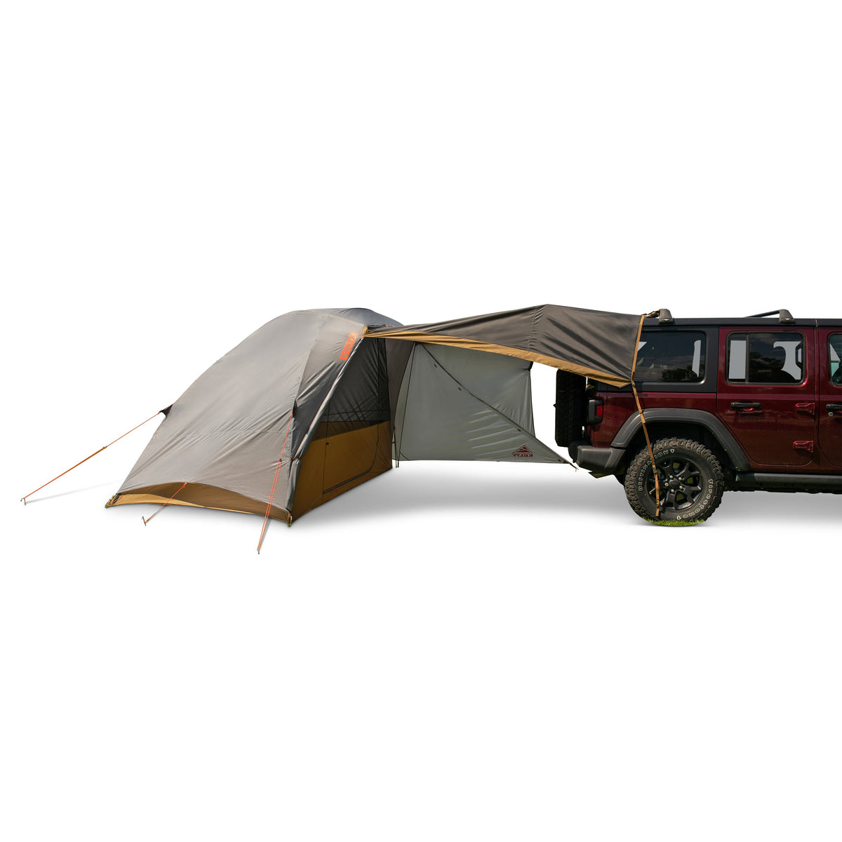 Kelty Caboose 4 Person Vehicle Tent - Smoke/Beluga/Dull Gold