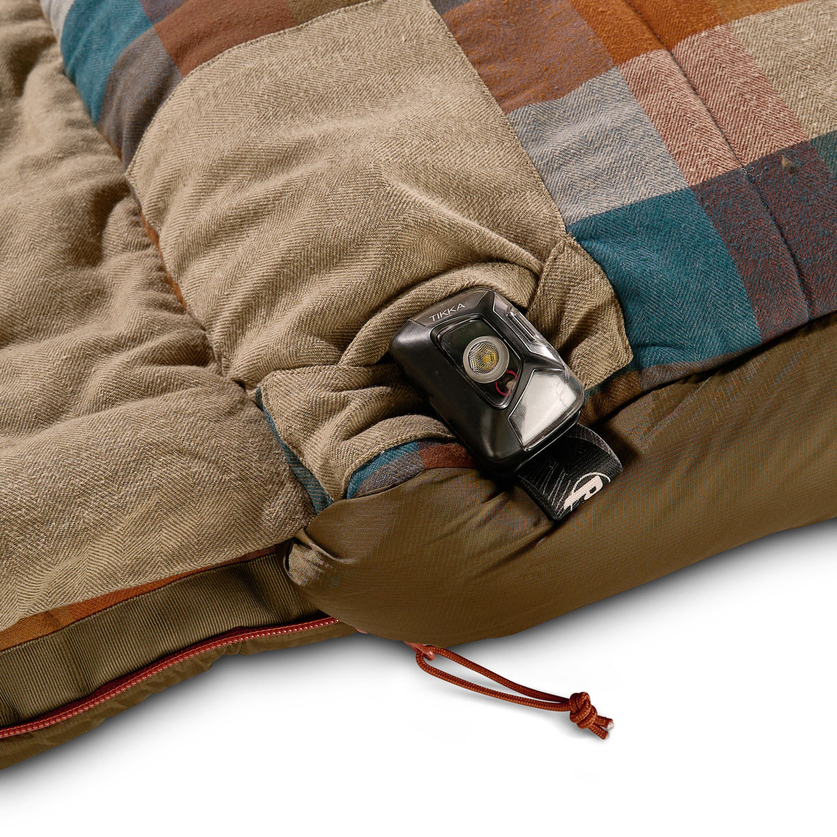 Kelty Wayback 20°F (-7°C) Synthetic Sleeping Bag - One Size - Burnt Olive