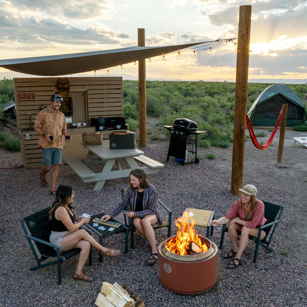 Rad-Arondack Camping Table – Black Fern