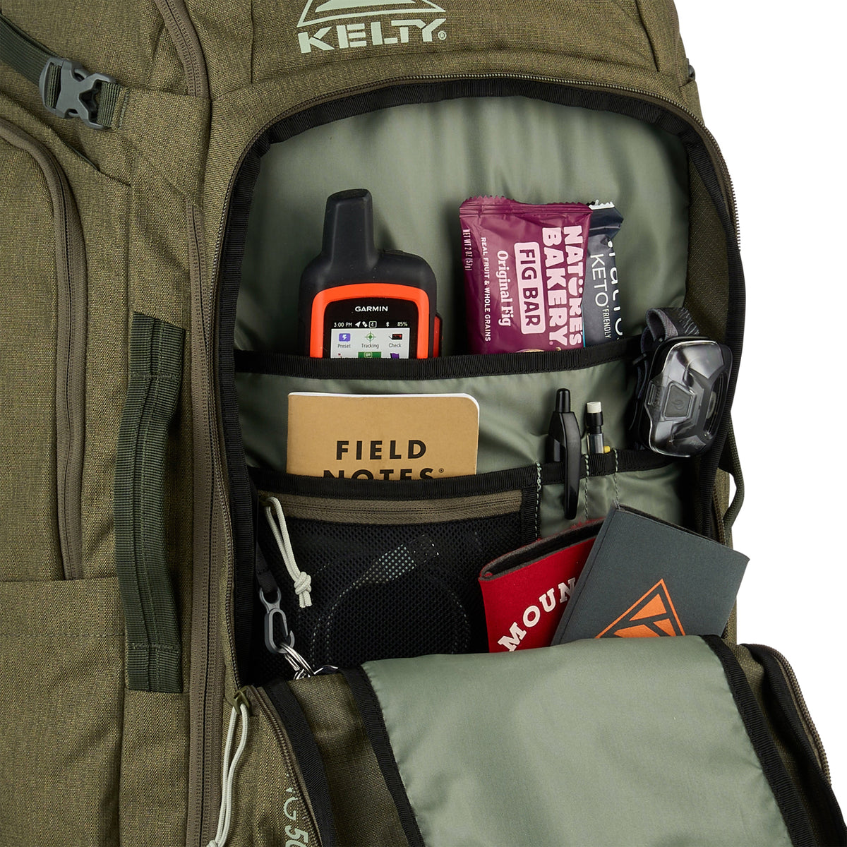 Kelty Redwing Traveller 50L Backpack - Burnt Olive
