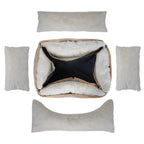 THE CHATSWORTH | LUXURY MEMORY FOAM BOLSTER DOG BED
