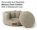 THE COTSWOLD | LUXURY HIGH WALL BOUCLE DOG BED