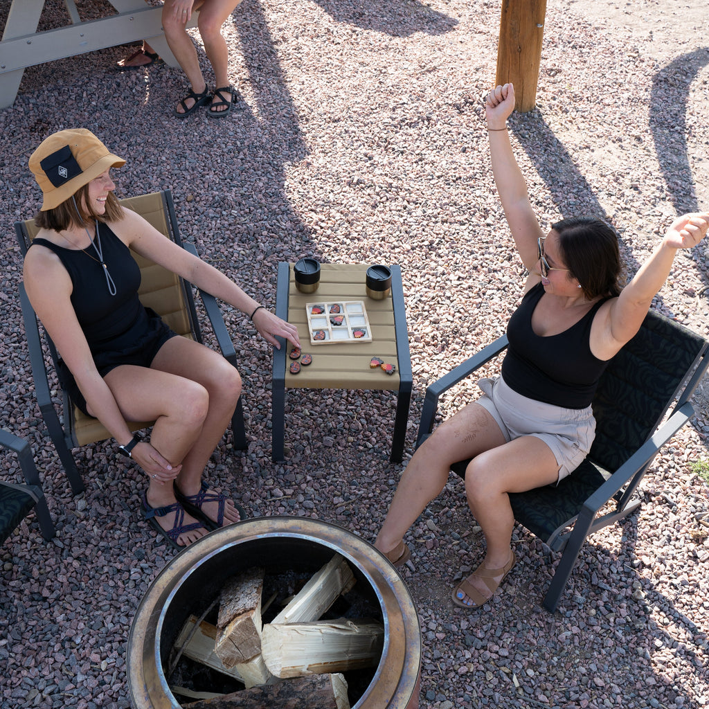 Rad-Arondack Camping Table – Wood Thrush