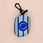 Dog Poo Bag Holder – Sea Breeze Stripes