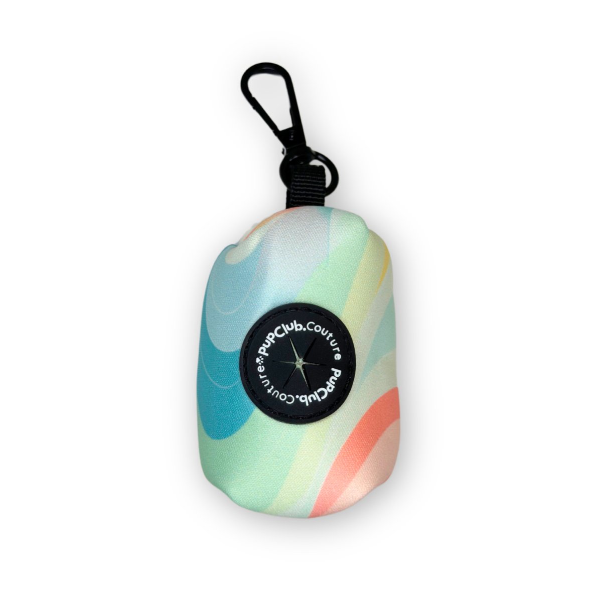PupClub Poo Bag Holder – Pastel Waves