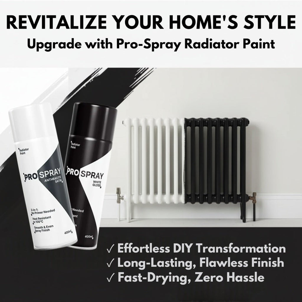 Pro-Spray Heat-Resistant Radiator Paint – 400ml