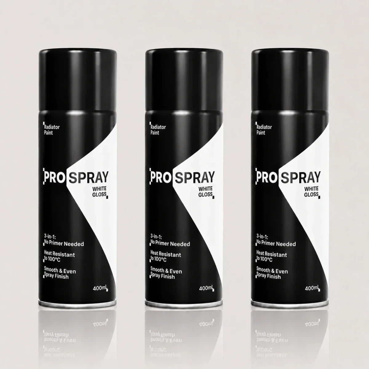 Pro-Spray Heat-Resistant Radiator Paint – 400ml