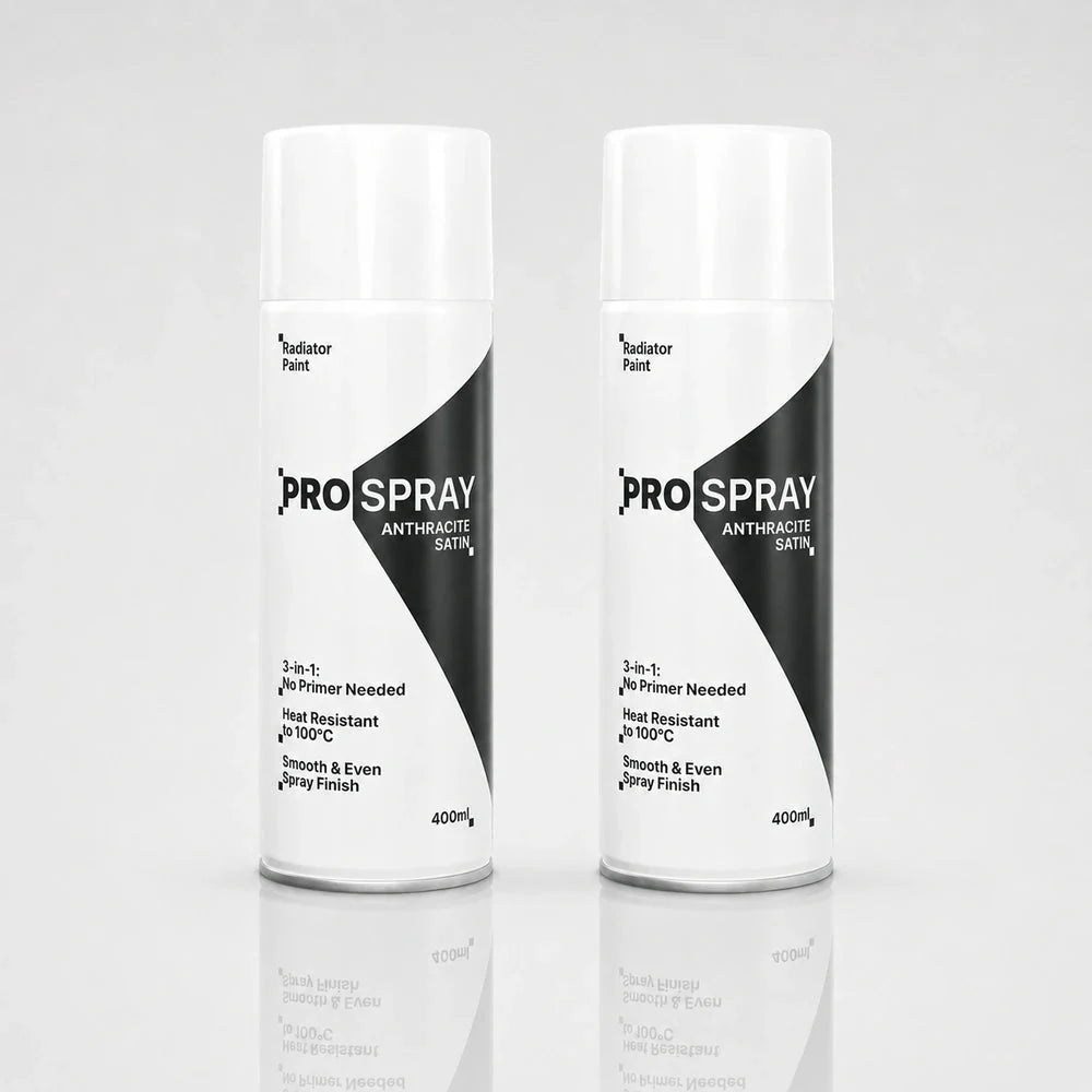 Pro-Spray Heat-Resistant Radiator Paint – 400ml