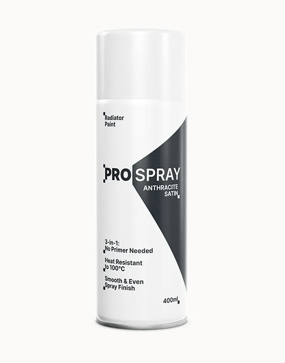 Pro-Spray Heat-Resistant Radiator Paint – 400ml