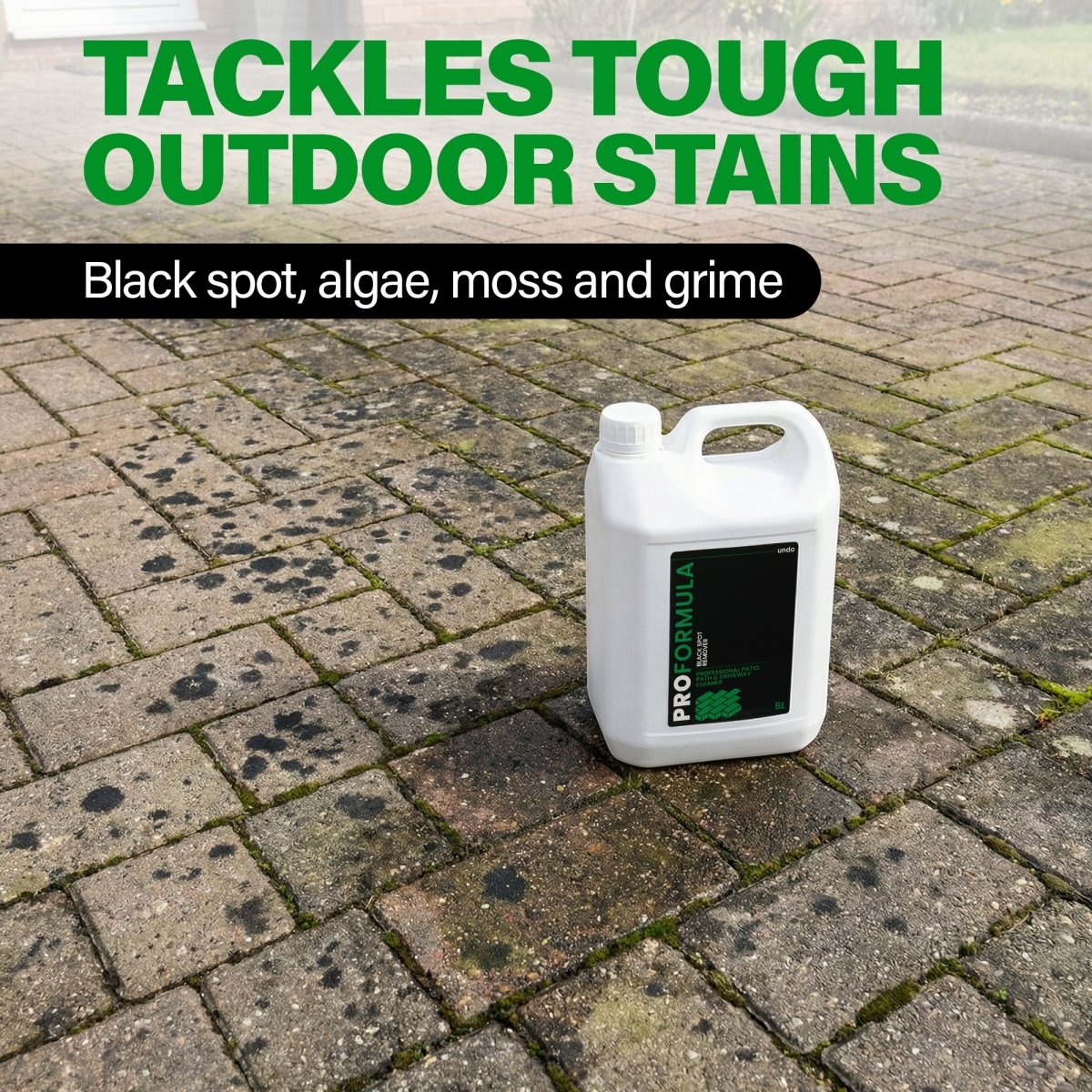 Proformula Black Spot Remover – Patio, Path & Driveway Cleaner 5L
