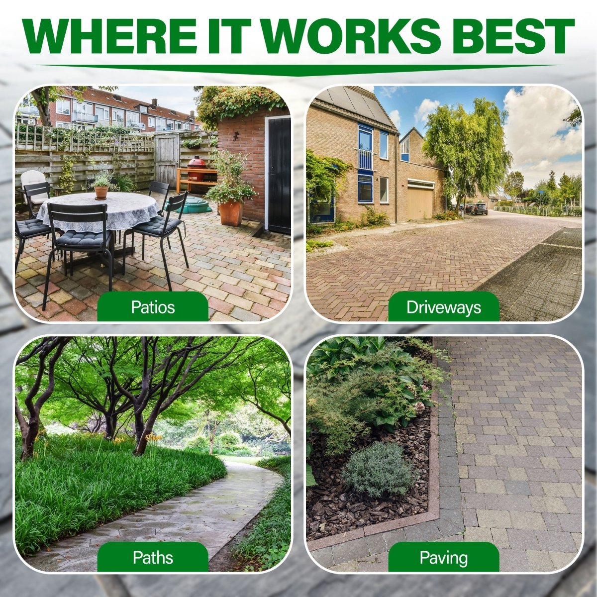 Proformula Black Spot Remover – Patio, Path & Driveway Cleaner 5L