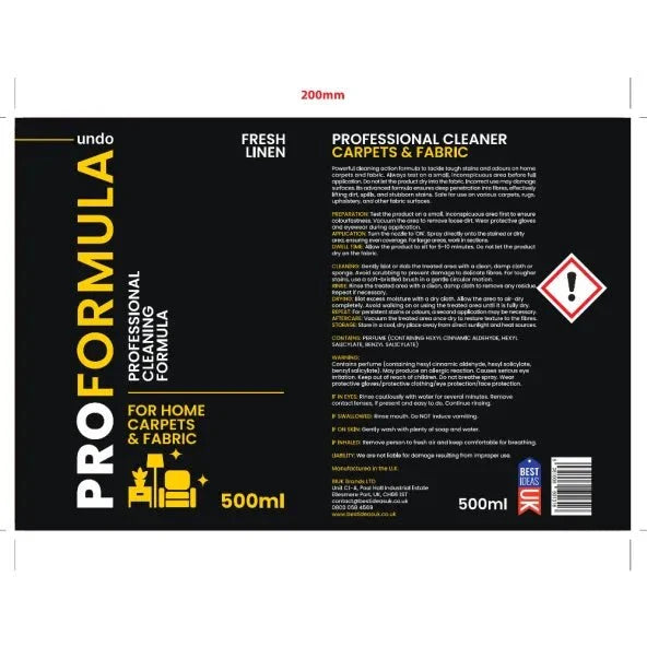 Proformula Carpet & Fabric Cleaner