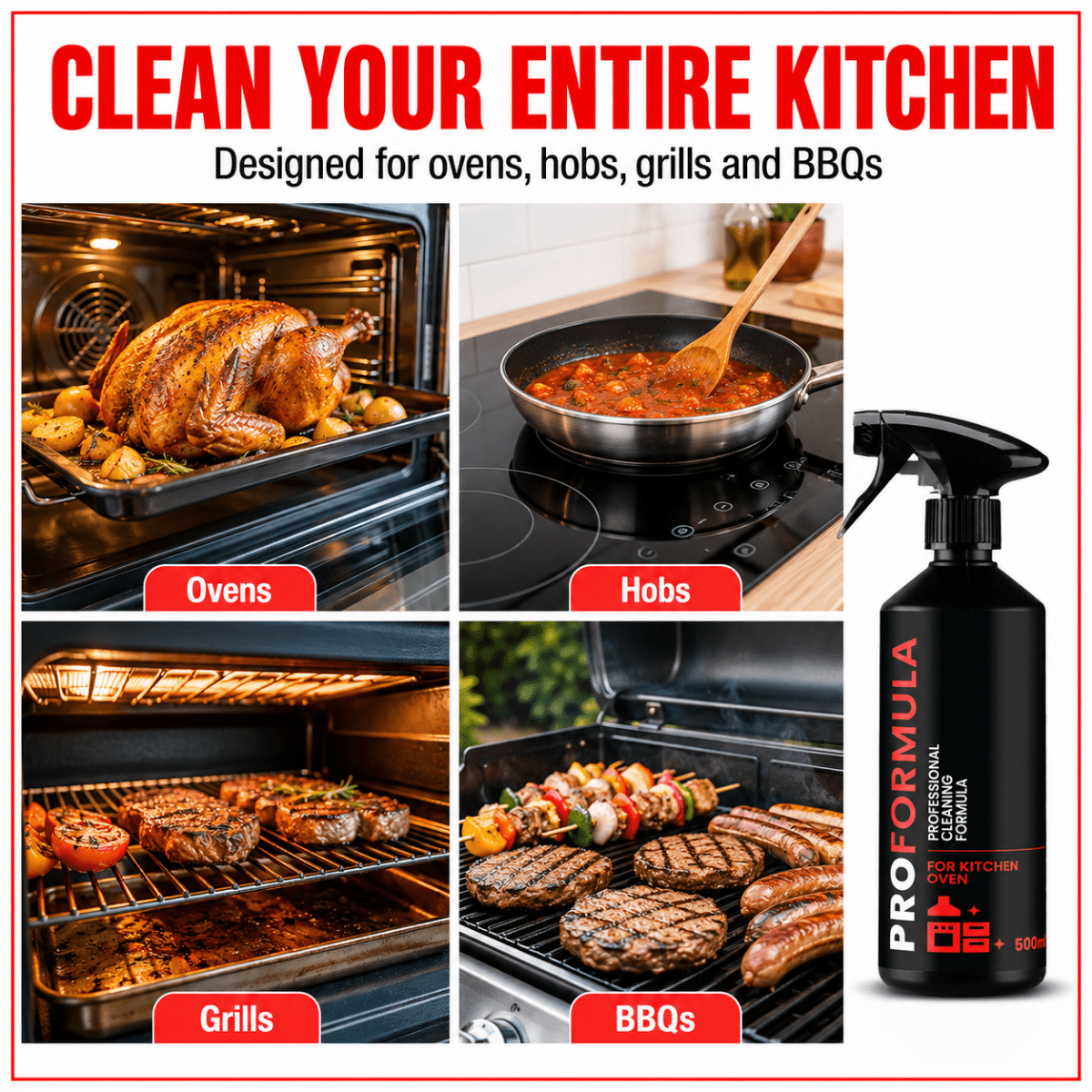 Proformula Oven & Hob Cleaner