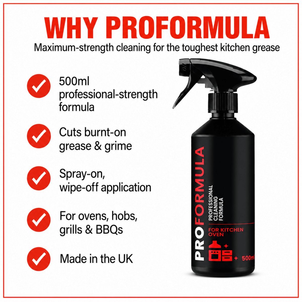 Proformula Oven & Hob Cleaner
