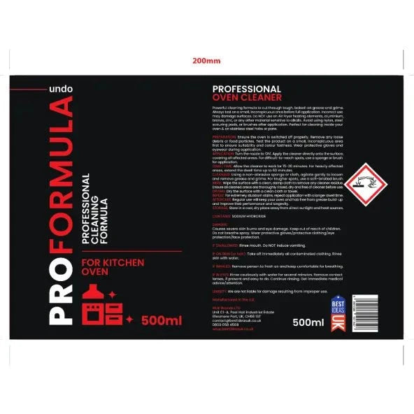 Proformula Oven & Hob Cleaner